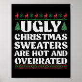 7Ugly-kerstzweten zijn warm en overbelast Poster (Voorkant)