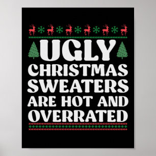 7Ugly-kerstzweten zijn warm en overbelast Poster