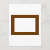 7x5 Kaart met ronde binnenkant Conors Transp Brown (Voorkant)