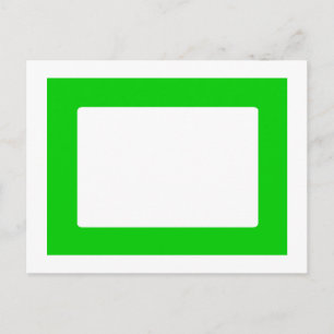 7x5 Kaart met ronde binnenkant Conors Transp Green