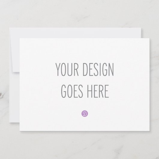 7x5 Landschapsfoto Wenskaart afdrukken Kaart (Voorkant)