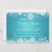 7x5 Mousserend Night Blue Elegant Vrijgezellenfees Kaart (Achterkant)