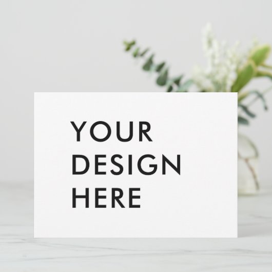 7x5 speciale druk voor uitnodigingen (Staand voorkant)