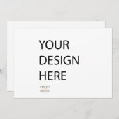 7x5 speciale druk voor uitnodigingen (Voorkant / Achterkant)