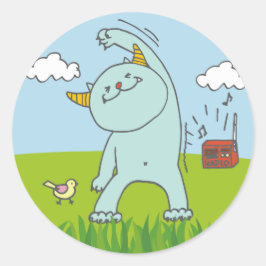 8月モンスターシール RONDE STICKER