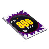 800 Club, Bowling 800 reeks, Bowling Ball Theme, Notitieboek (Rechterzijde)
