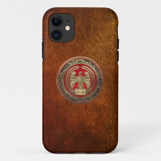 [800] Gouden Romeinse keizerarend Case-Mate iPhone Case (Achterkant)