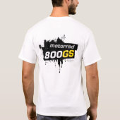 800 GS-snelweg T-shirt (Achterkant)