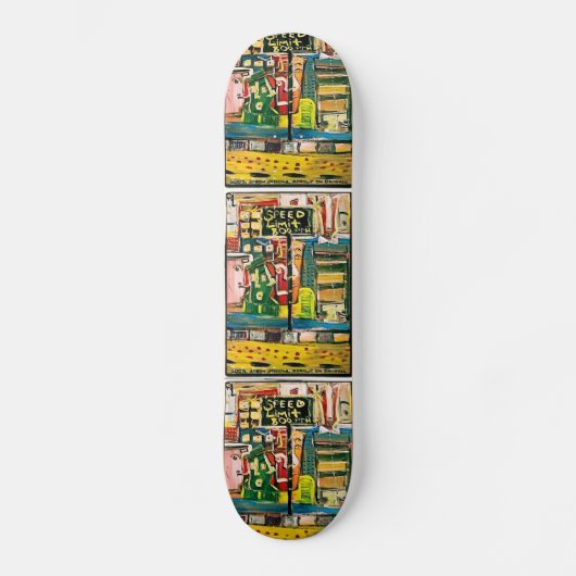 800 MPH PERSOONLIJK SKATEBOARD (Voorkant)