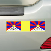 800px-Flag_of_Tibet_svg, 800px-Flag_of_Tibet_svg Bumpersticker (Op auto)