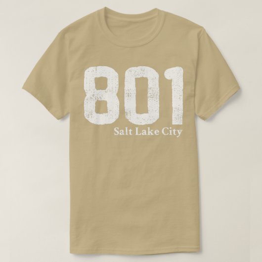 801 Salt Lake City T-shirt (Design voorkant)