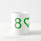 802 Wit 330 ml Klassieke Witte Mok (Center)