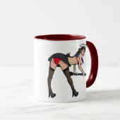 806 Sqn Ace of Diamonds Pin-Up Mok (Voorkant rechts)