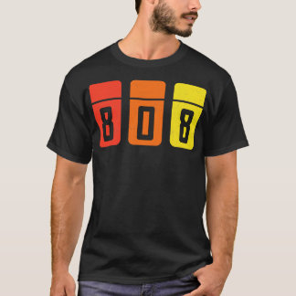 808 analoge retro DJ T-shirt