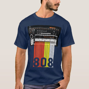 808 Drum Machine Muziek Beats vriendin meisje T-shirt