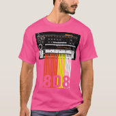 808 Drum Machine Shirt Muziek Beats (Voorkant)