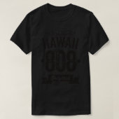 808 Hawaii Gebiedscode Authentiek TShirt 3 (Design voorkant)