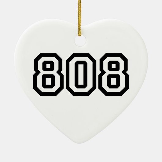 808 KERAMISCH ORNAMENT (Achterkant)