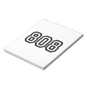 808 NOTITIEBLOK (Linkerzijde)