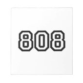 808 NOTITIEBLOK (Voorkant)