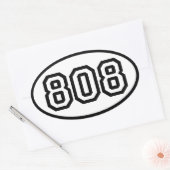 808 OVALE STICKER (Envelop)