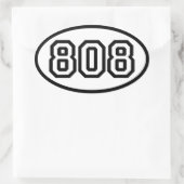 808 OVALE STICKER (Tas)