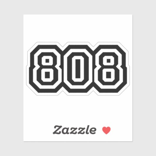 808 STICKER (Vel)