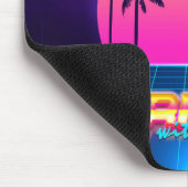 80-90's Retro Futuristic Style Muismat (Hoek)