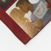 80 Aangepast, uniek, speciaal aangepast, fotocolla Fleece Deken (Hoek)