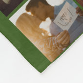 80 Aangepast, uniek, speciaal aangepast, fotocolla Fleece Deken (Hoek)