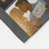 80 Aangepast, uniek, speciaal aangepast, fotocolla Fleece Deken (Hoek)