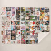 80 Aangepast, uniek, speciaal aangepast, fotocolla Sherpa Deken (Voorkant (horizontaal))