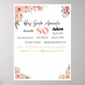 80 anos amada poster (Voorkant)