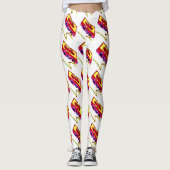 80-Cassettebandje Leggings (Voorkant)