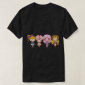 80 Dames Kwartet T-shirt (Design voorkant)