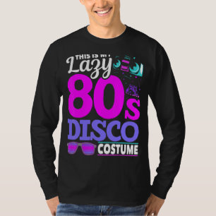 80 Disco Music 1980s Costume Party Retro 80 T-shirt