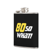 80 Dus wat een grappige 80ste verjaardag Heupfles (Links)