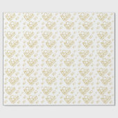 80 en Fabulous Moderne 80e Verjaardag Cadeaupapier (Vlak)