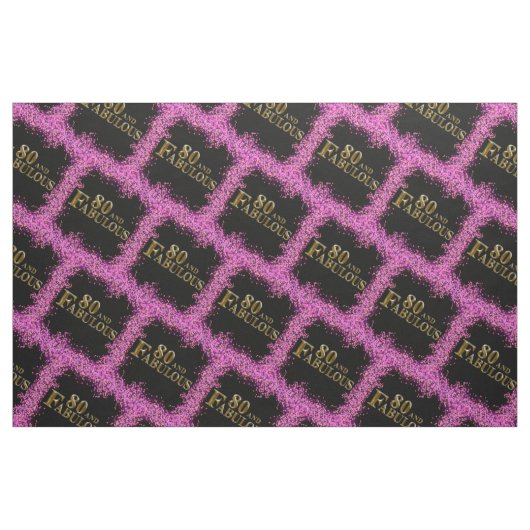 80 en Fabulous  Stof (Fat Quarter)