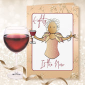 80 en Fabulous Vrouw Cartoon Roos Goud Verjaardag Kaart