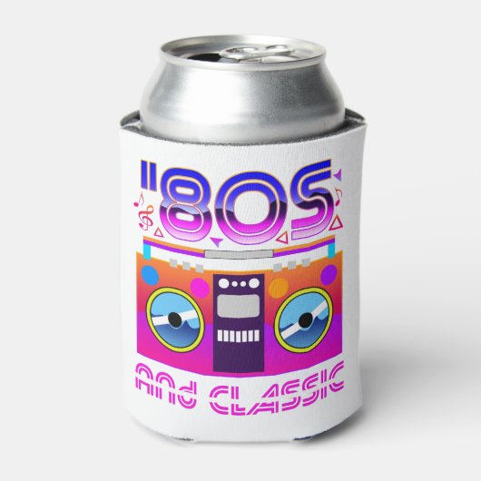 80 en klassieke blikjeskoeler (Blikje Voorkant)