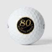 80 en nog steeds inslikken. golfballen (Voorkant)