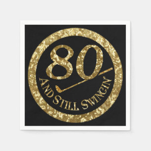 80 en nog steeds inslikken van de luiers servet