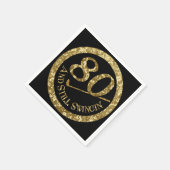 80 en nog steeds inslikken van de luiers servet (Hoek)