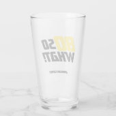 80 En wat dan nog Positieve typografie 80ste verja Glas (Achterkant)