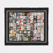 80 Fotosjabloon Aangepaste kleuring Fleece Deken (Voorkant (Horizontaal))