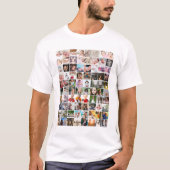 80 Fotosjabloon Aangepaste kleuring T-shirt (Voorkant)