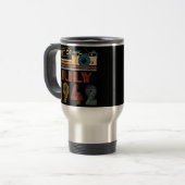 80 geboorte geeft 80 jaar oud beste van reisbeker (Voorkant links)