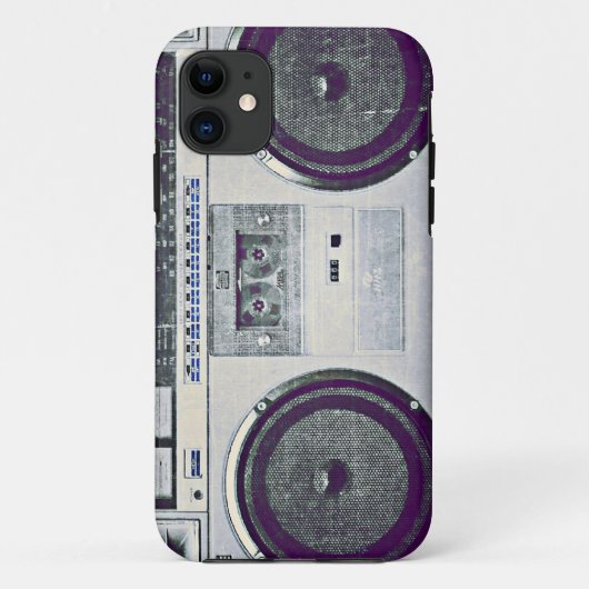 80-ghetto blaster Case-Mate iPhone case (Achterkant)