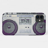 80-ghetto blaster Case-Mate iPhone case (Achterkant (horizontaal))